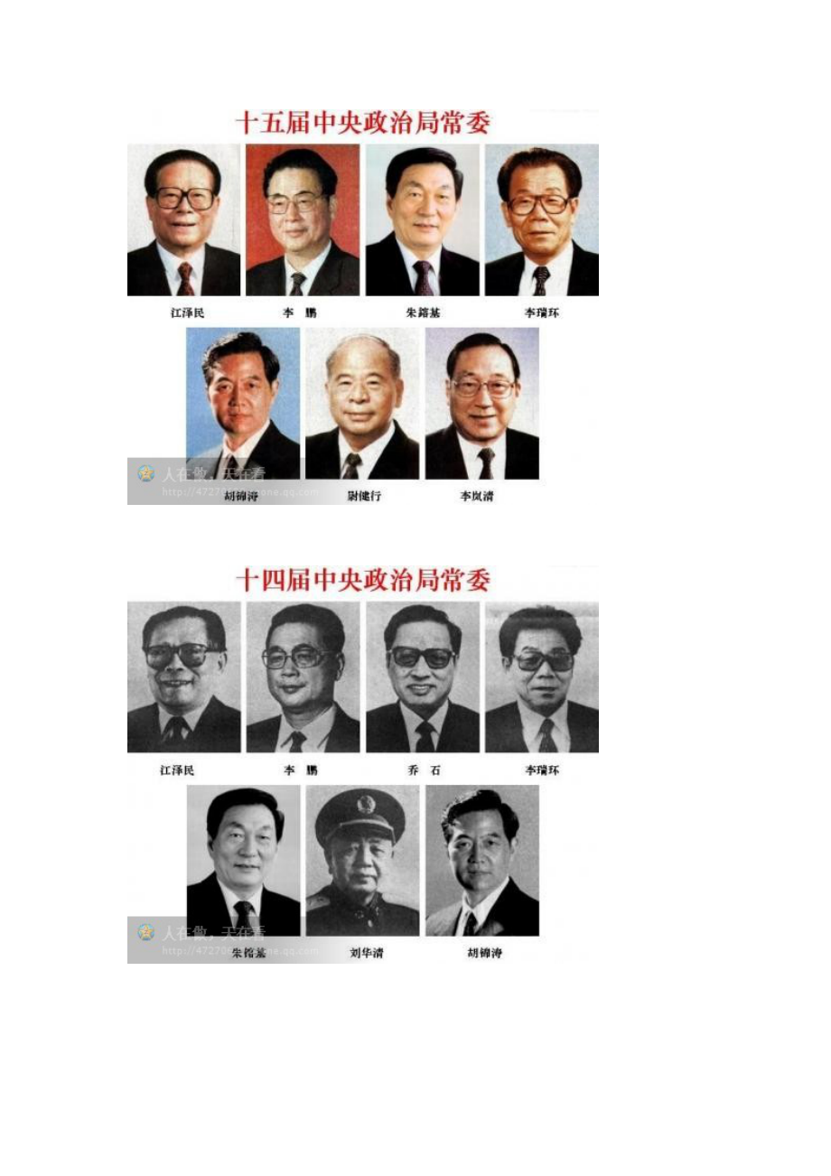 国家领导人从第一届到十七届最全集体照.docx_第2页