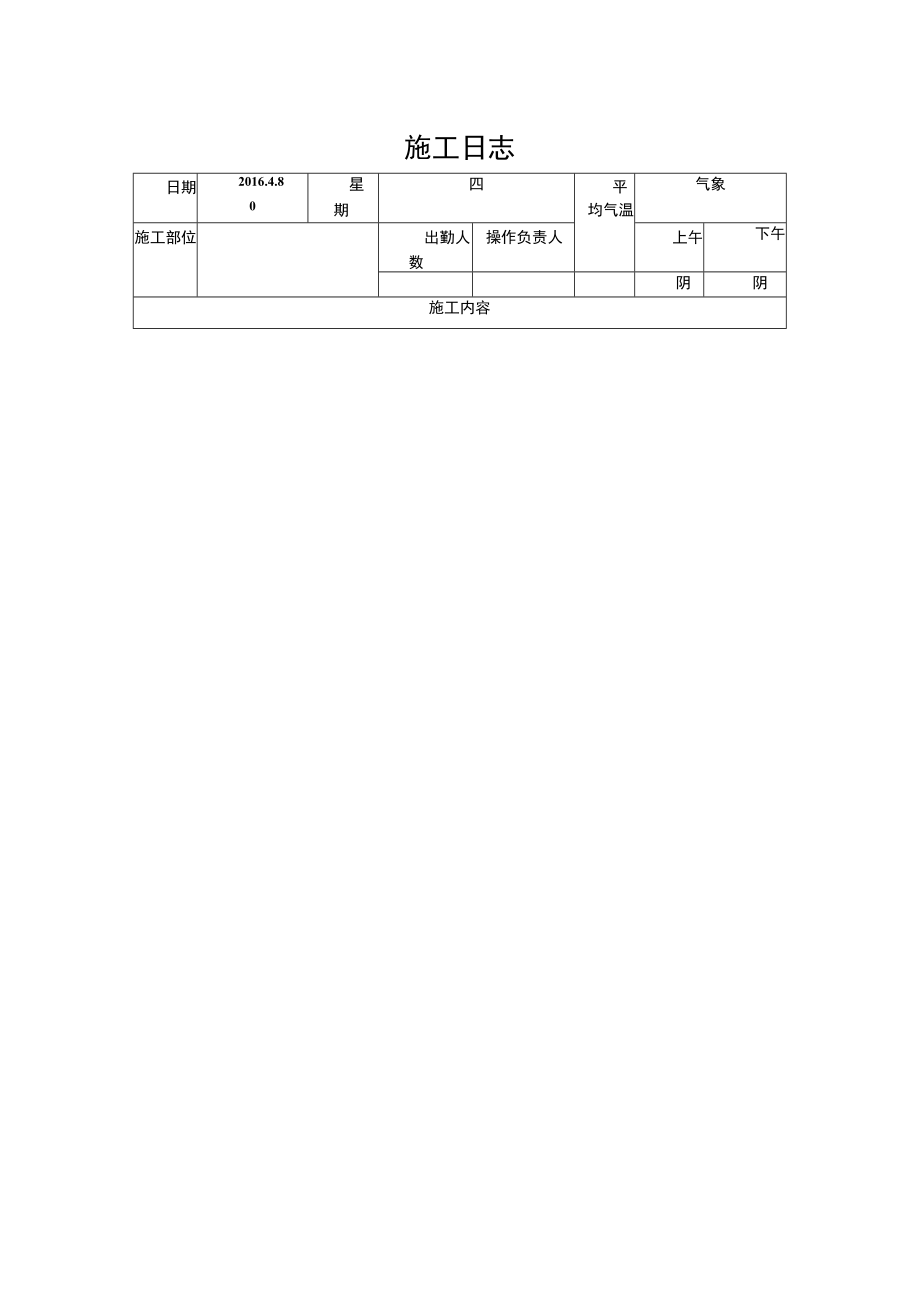 施工日志范本.docx_第2页