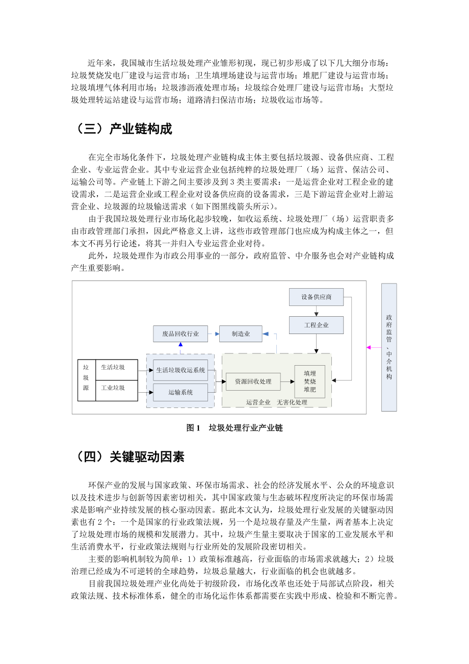 城市生活垃圾处理行业研究报告.docx_第3页