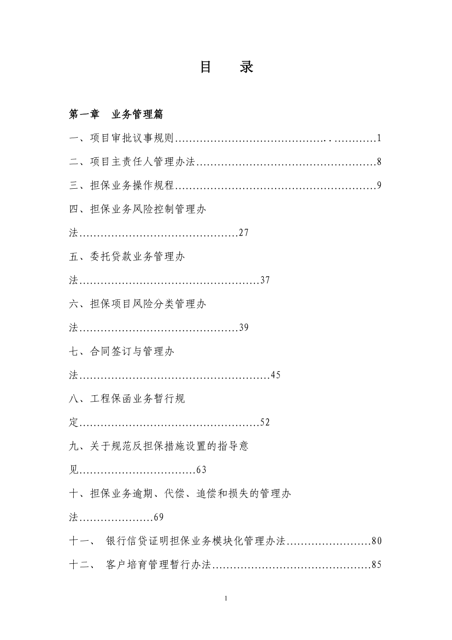 担保公司规章制度1.docx_第1页