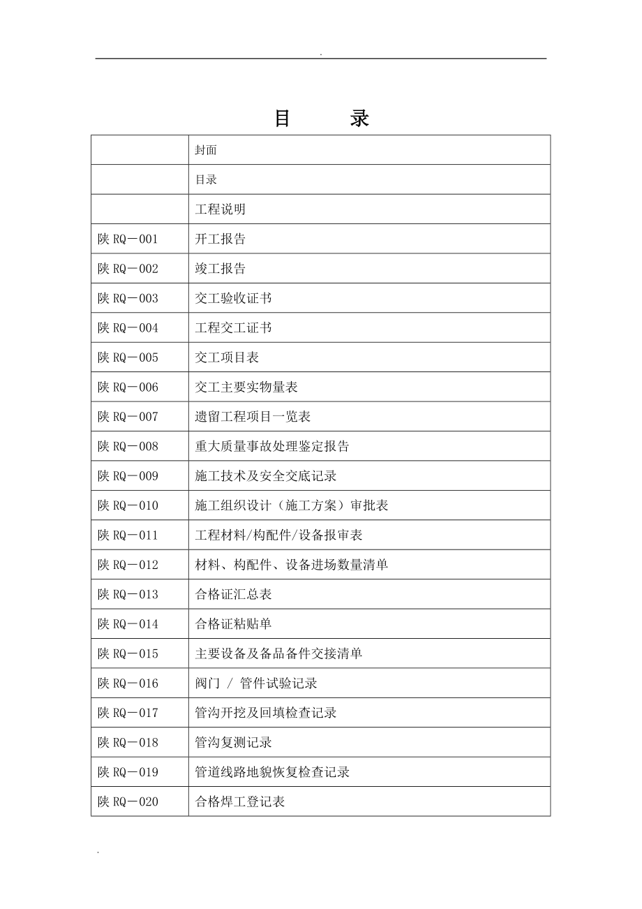 小区天然气竣工资料资料(DOC59页).doc_第1页