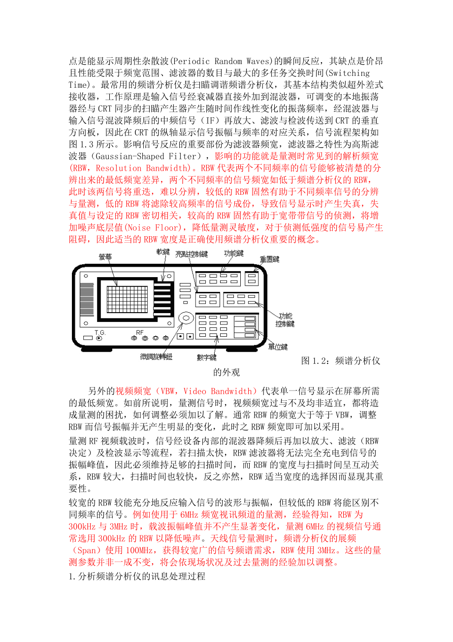 频谱分析仪工作原理和应用.docx_第3页