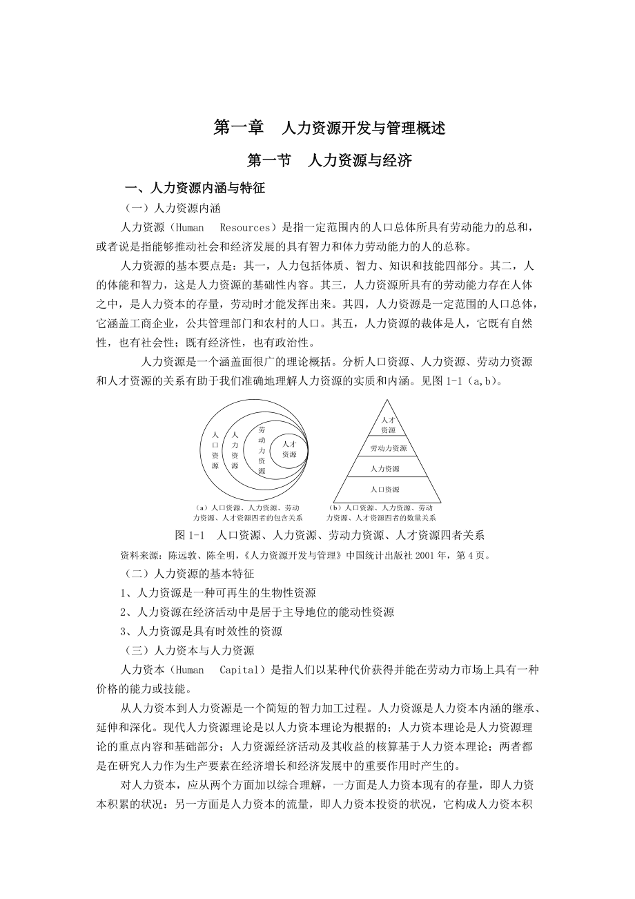 浅析人力资源开发与管理.docx_第1页