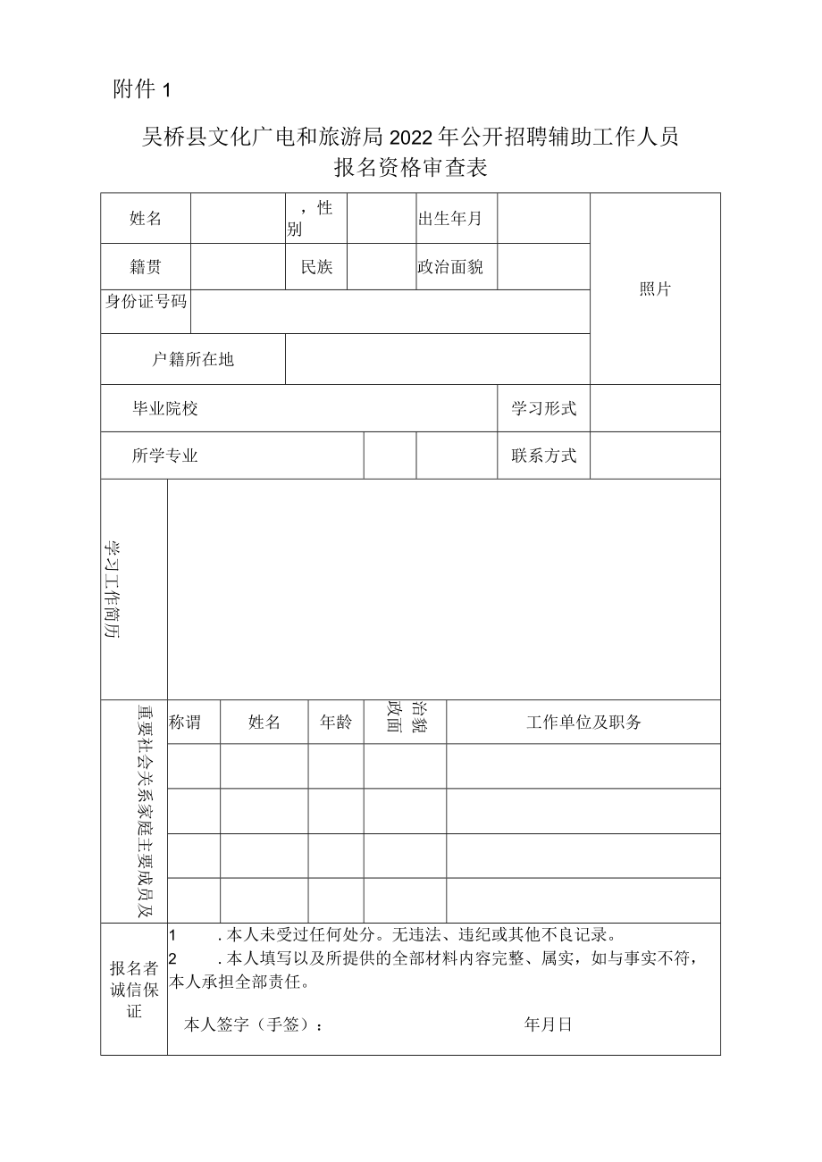 附件1报名资格审查表.docx_第1页