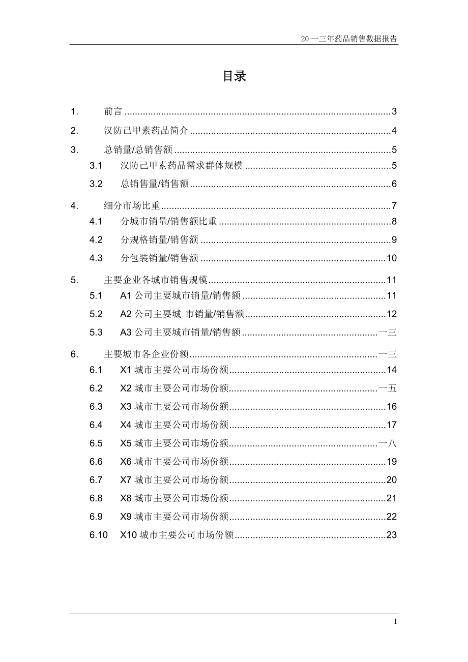 汉防己甲素药品销售数据市场调研报告.docx_第2页