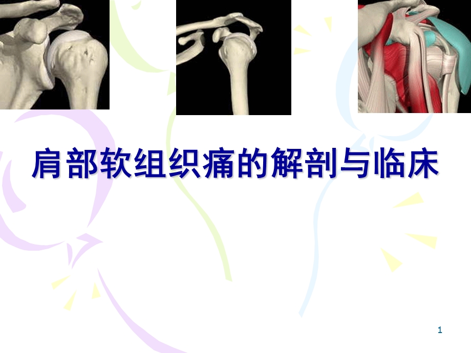 肩部软组织痛的基础与临床 新课件.ppt_第1页