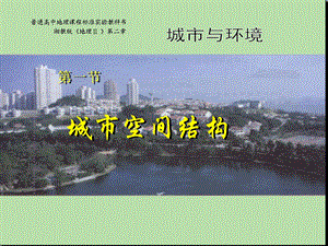 第一节 城市空间结构课件.ppt