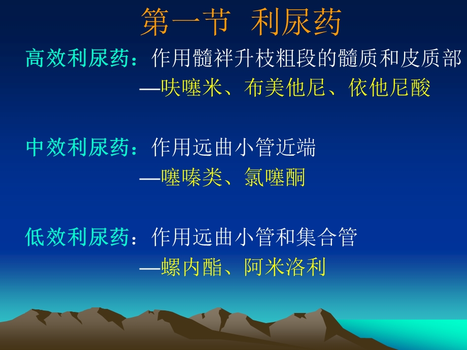 第二十五章 利尿药和脱水药课件.ppt_第2页