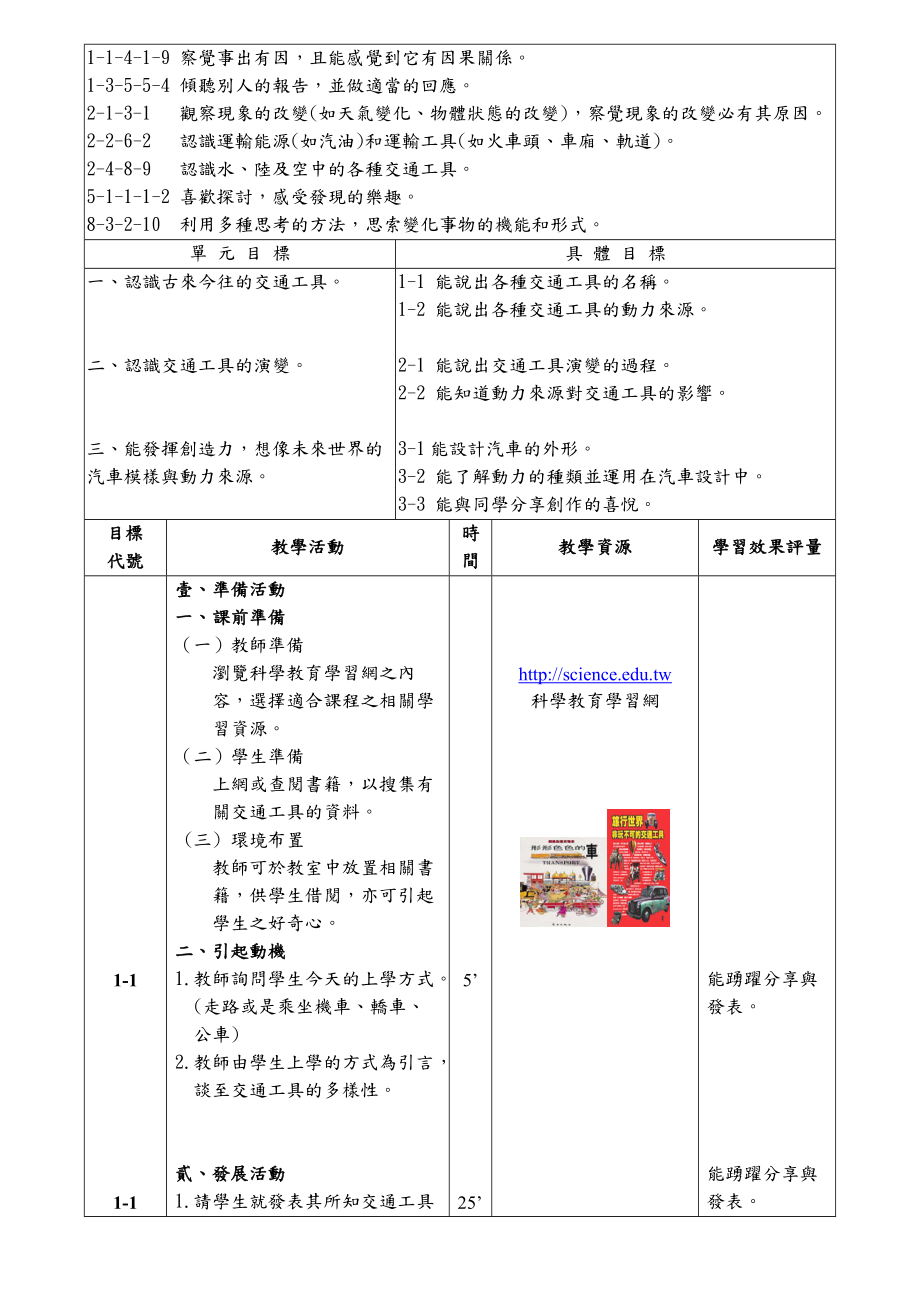 自然与生活科技教学设计---汽车进化史.docx_第2页