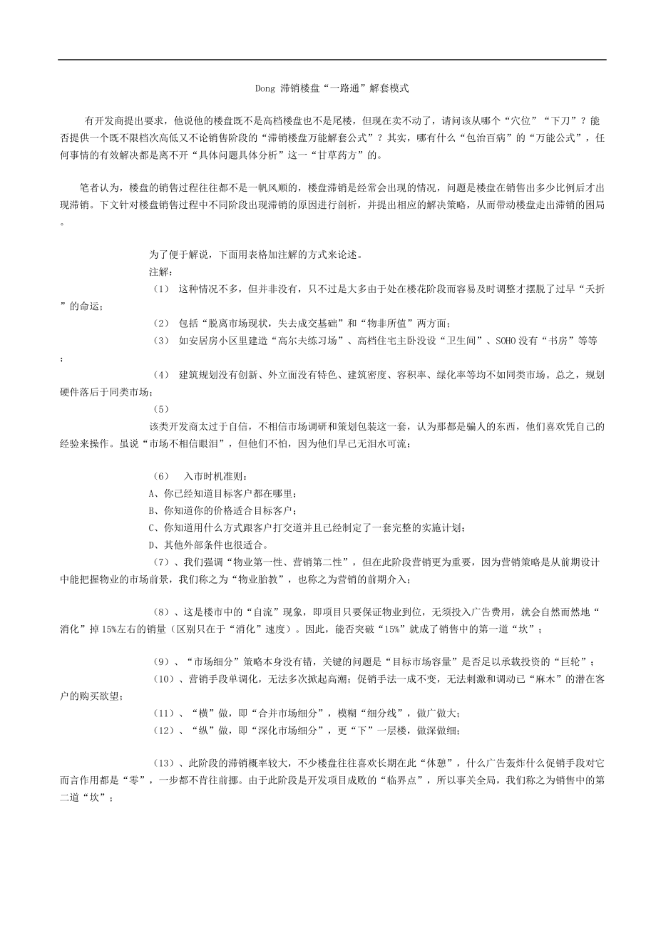 滞销楼盘一路通解套模式(1).docx_第1页