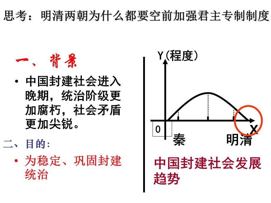 明清两朝为什么都要空前加强君主专制制度课件.ppt_第2页