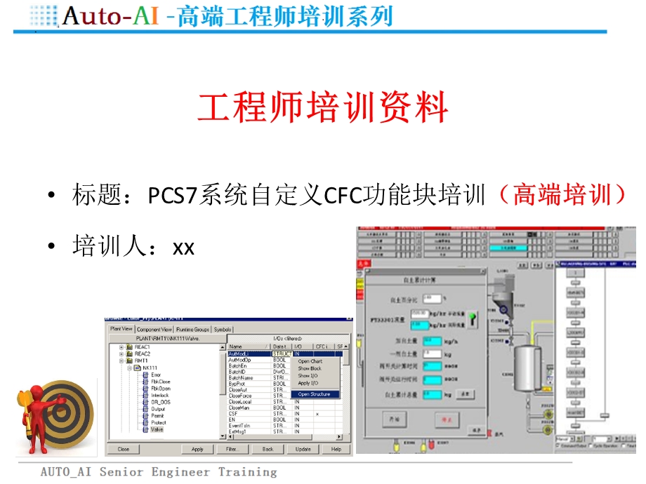 PCS7系统自定义CFC功能块培训(高端培训)课件.pptx_第1页