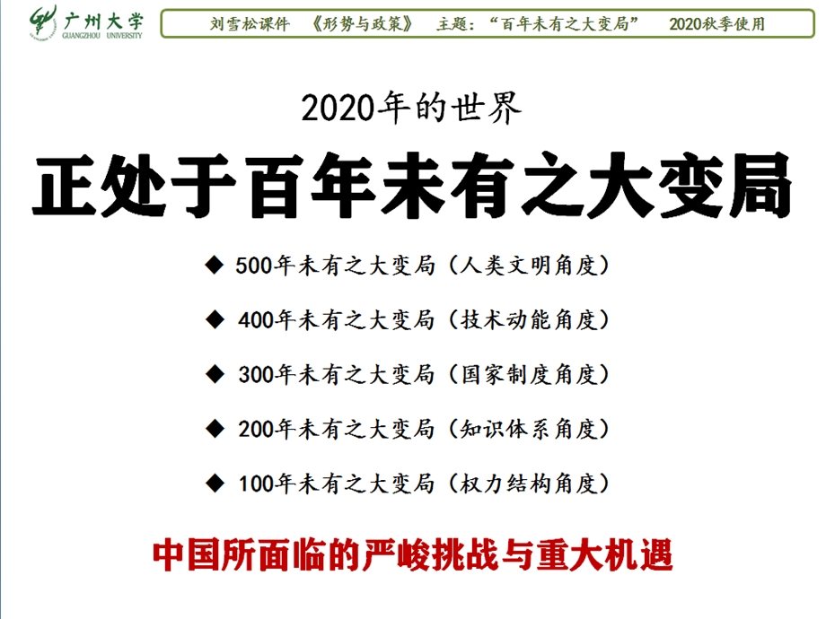 2020年专题百年未有之变局（之二400年未有之大变局）（PPT）课件.pptx_第1页