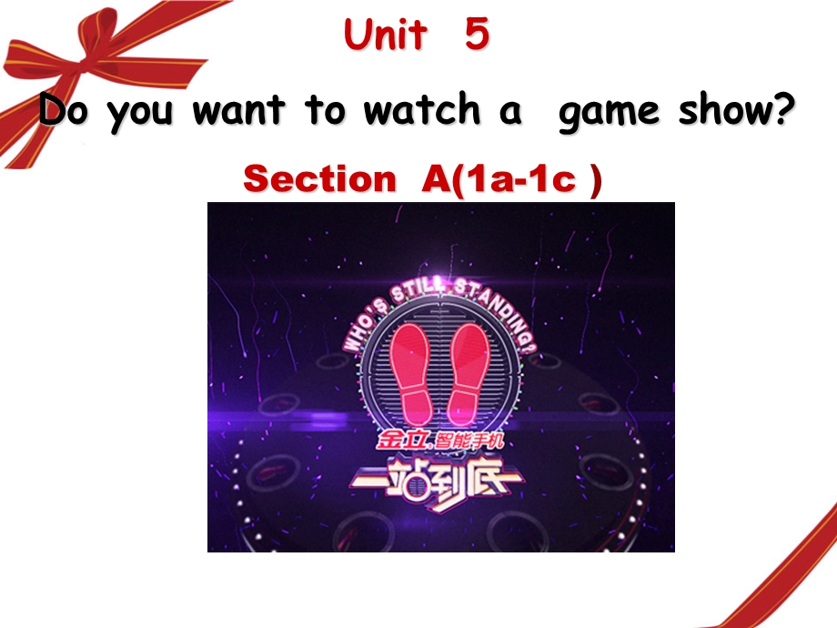 初中英语人教版八年级上册Unit5 Do you want to watch a game show SectionA(1a 1c )课件.pptx_第1页