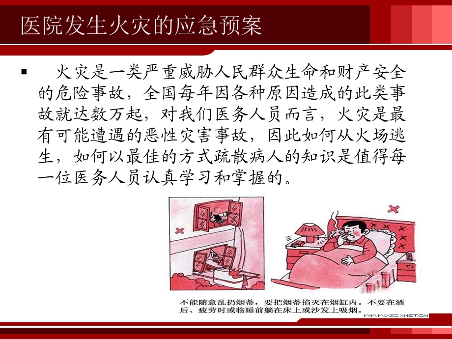 医院发生火灾的应急预案课件.ppt_第2页