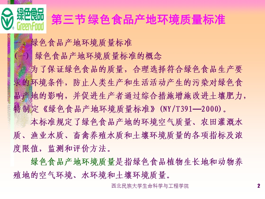 绿色食品产地环境质量标准课件.ppt_第2页