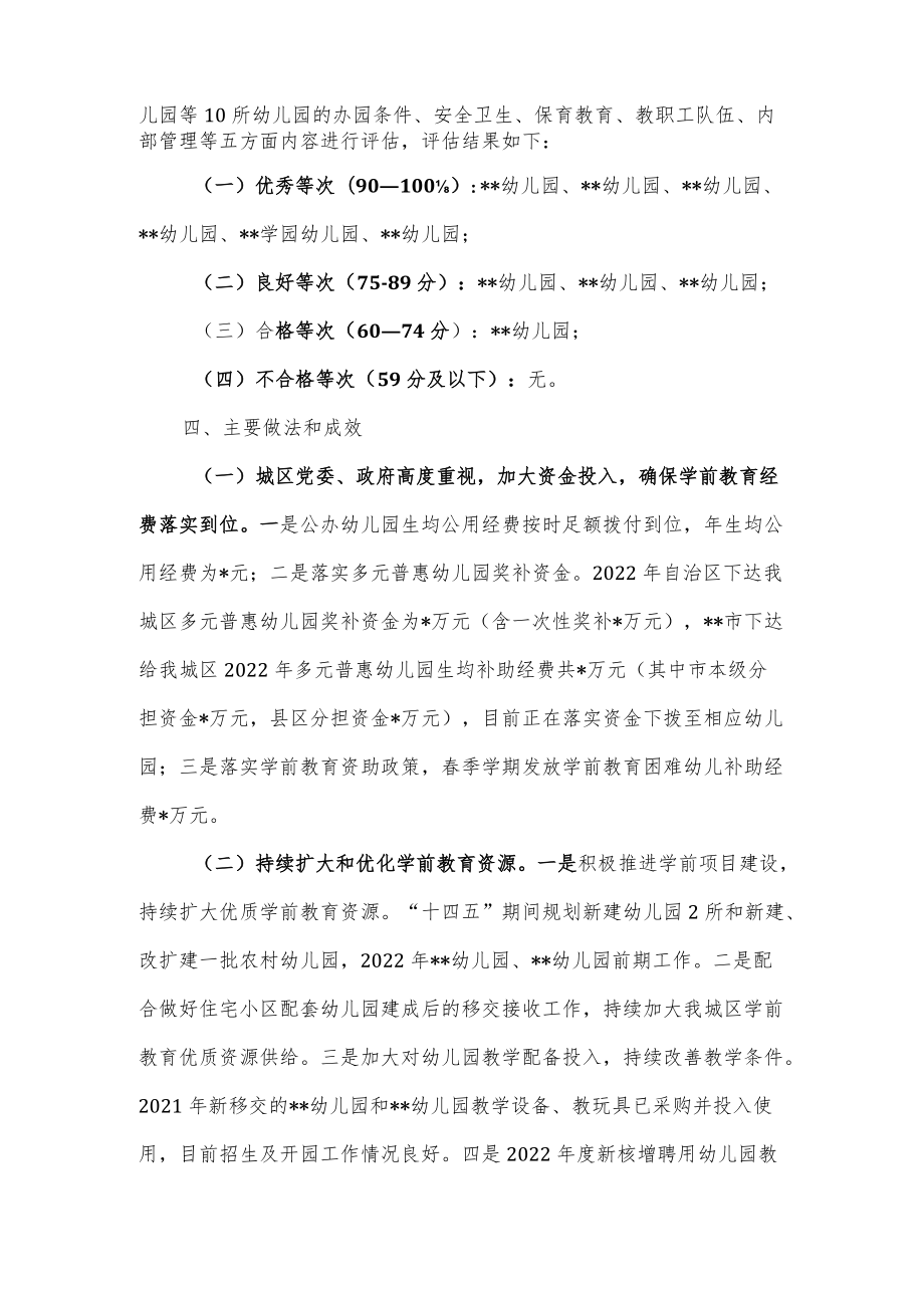 2022年幼儿园办园行为督导评估工作报告.docx_第2页