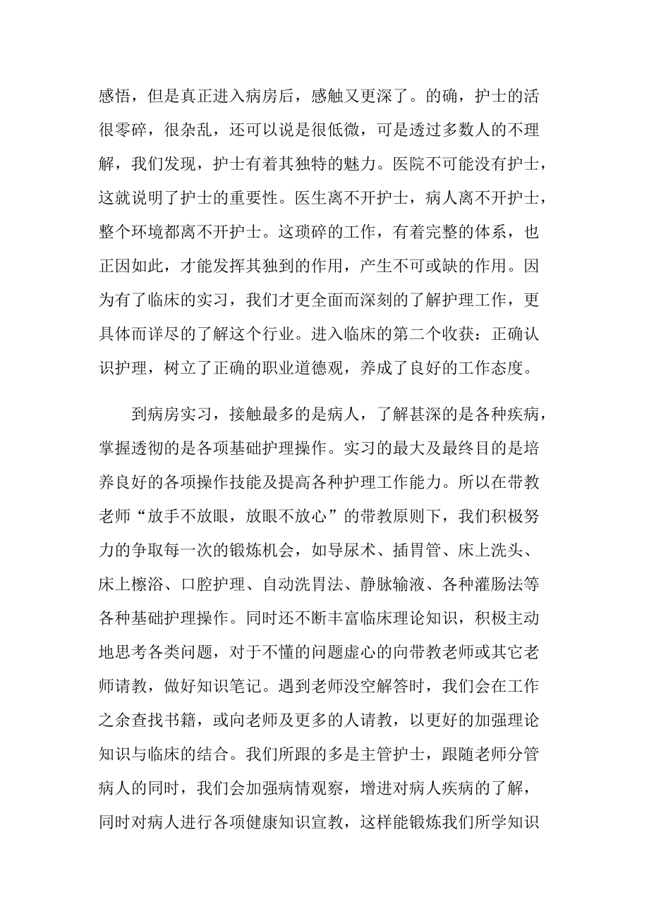 护士个人实习总结十篇.doc_第2页