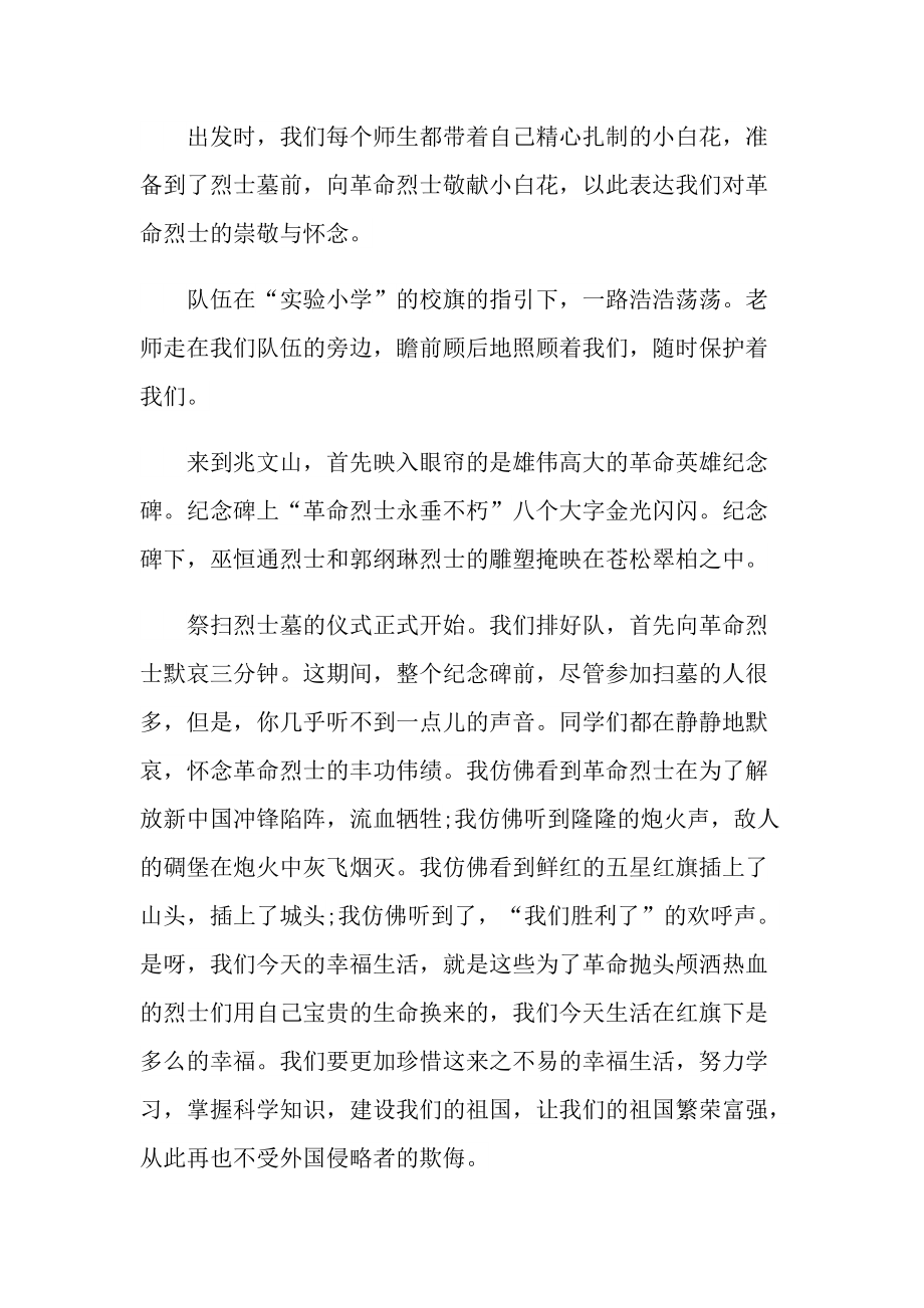 奋进网上祭英烈活动心得体会感悟.doc_第2页