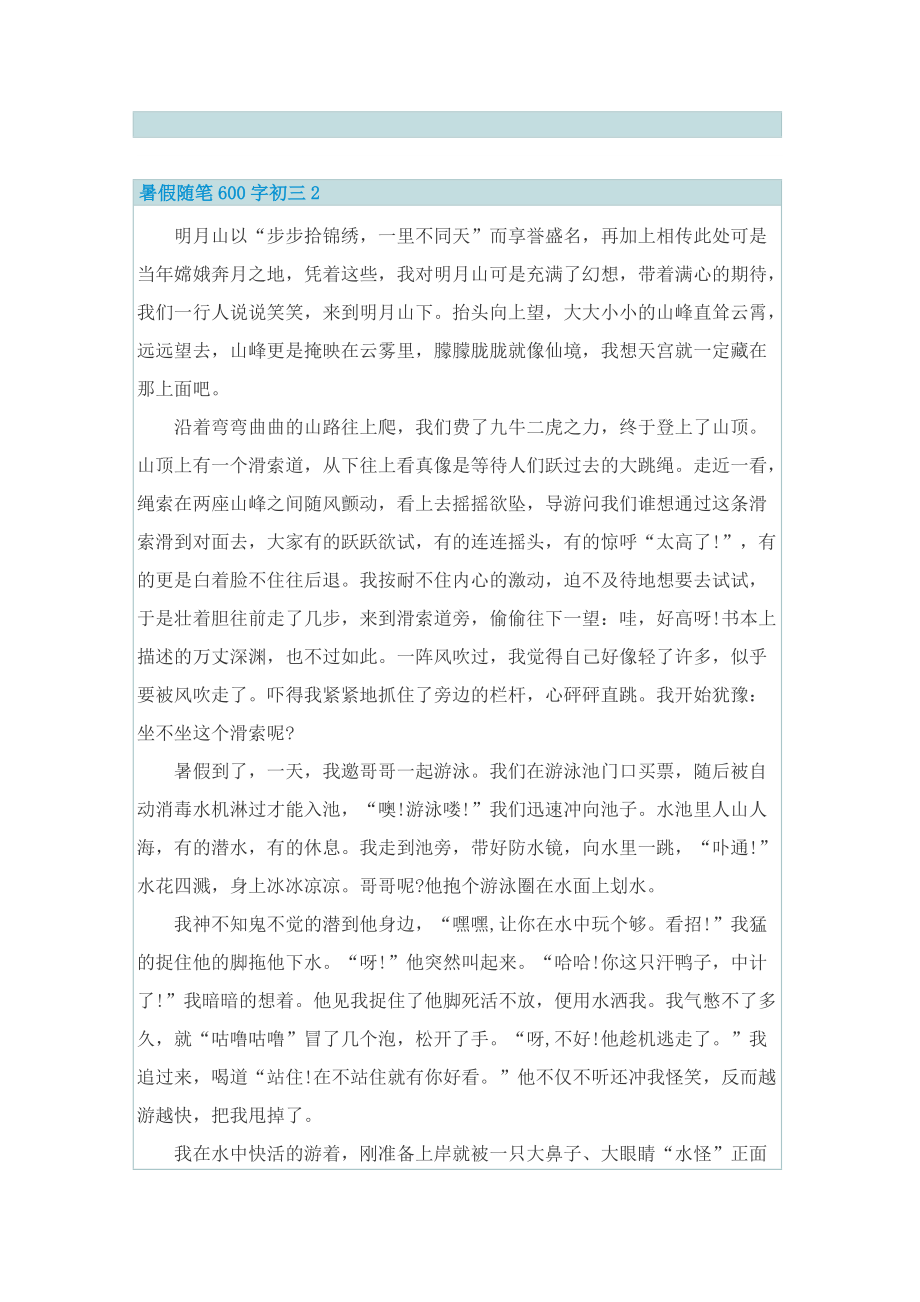 暑假随笔600字初三.doc_第2页