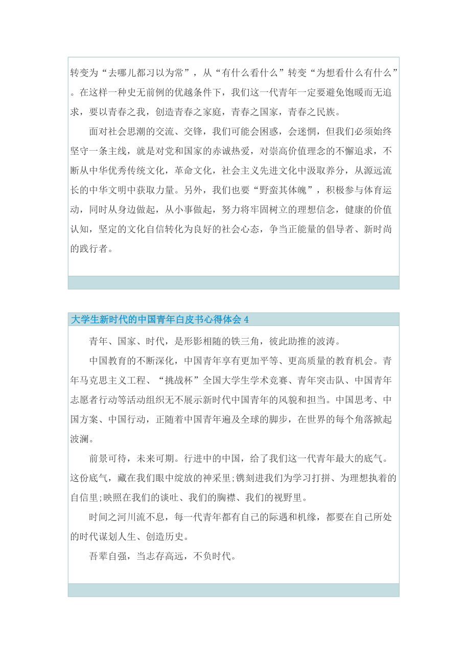 大学生新时代的中国青年白皮书心得体会【精选10篇】.doc_第3页