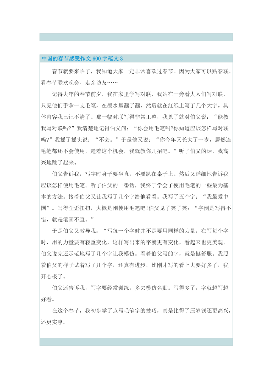 中国的春节感受作文600字范文.doc_第3页