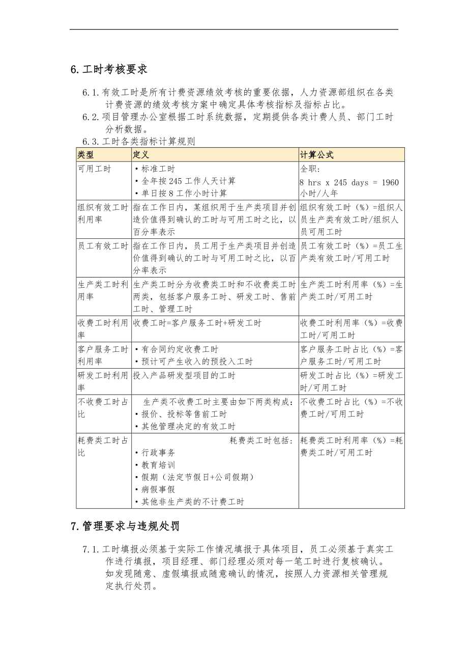 工时管理制度汇编发布.doc_第3页