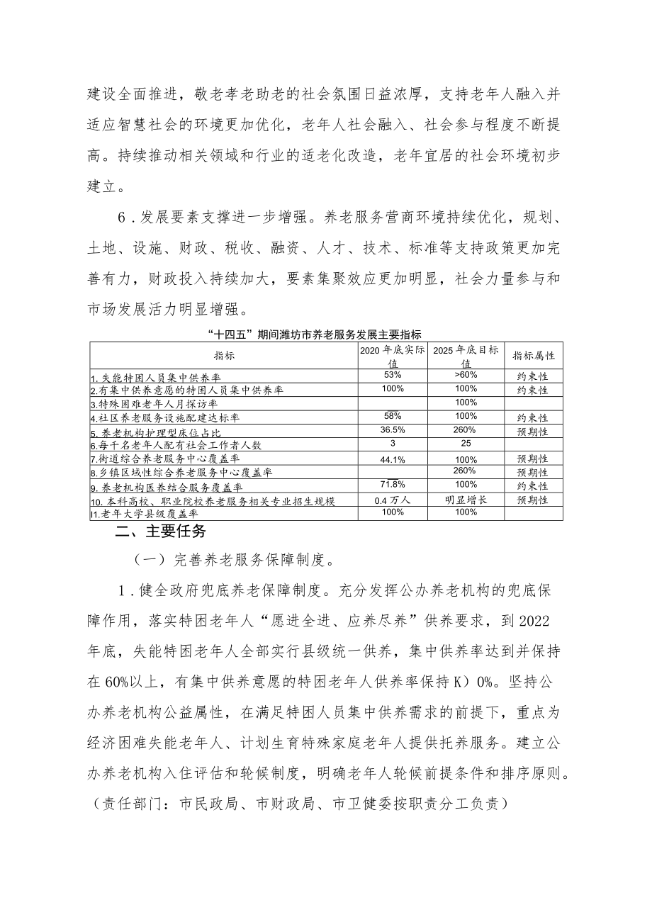 潍坊市“十四五”养老服务体系规划.docx_第3页
