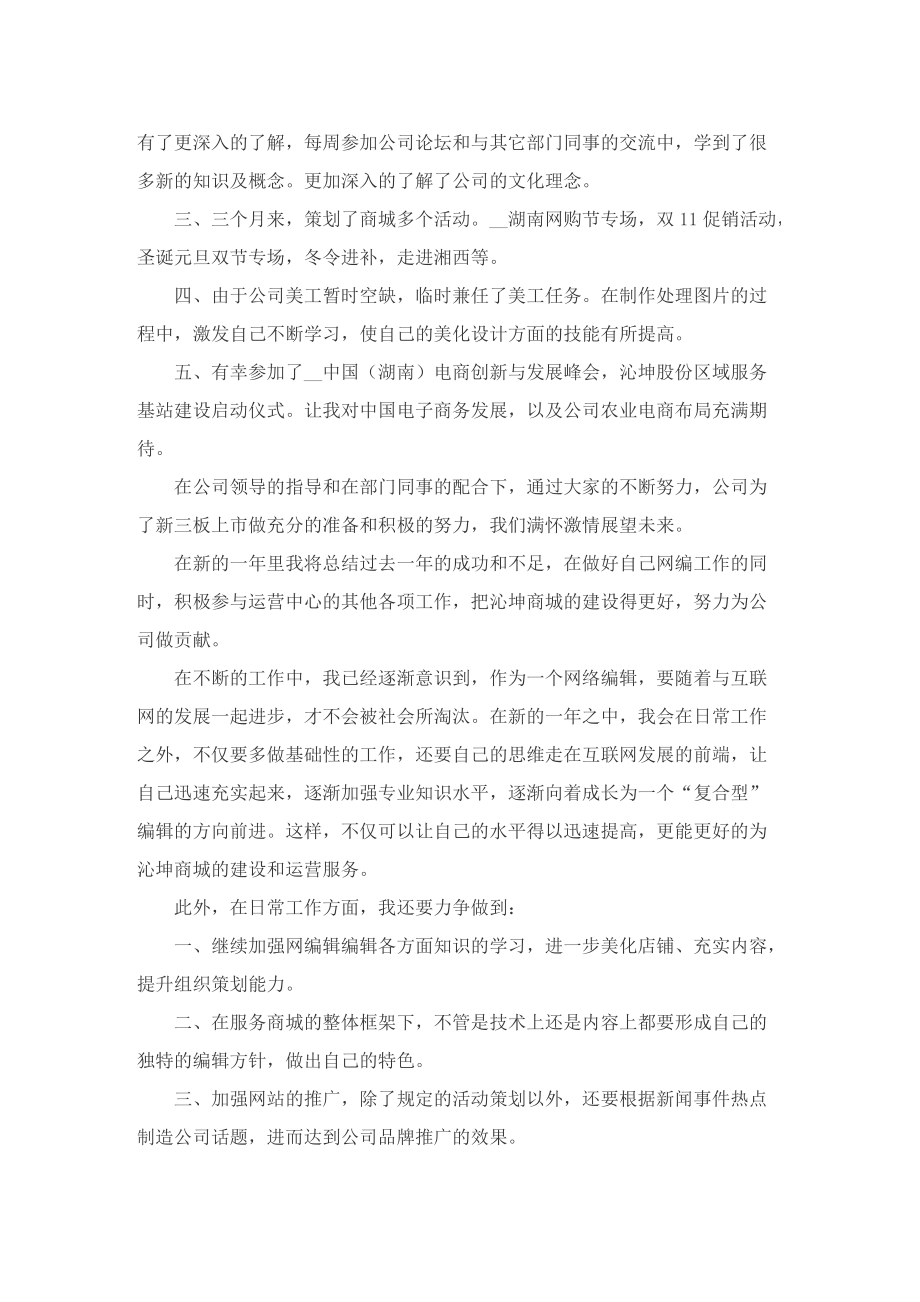 编辑人员年度工作总结.doc_第2页