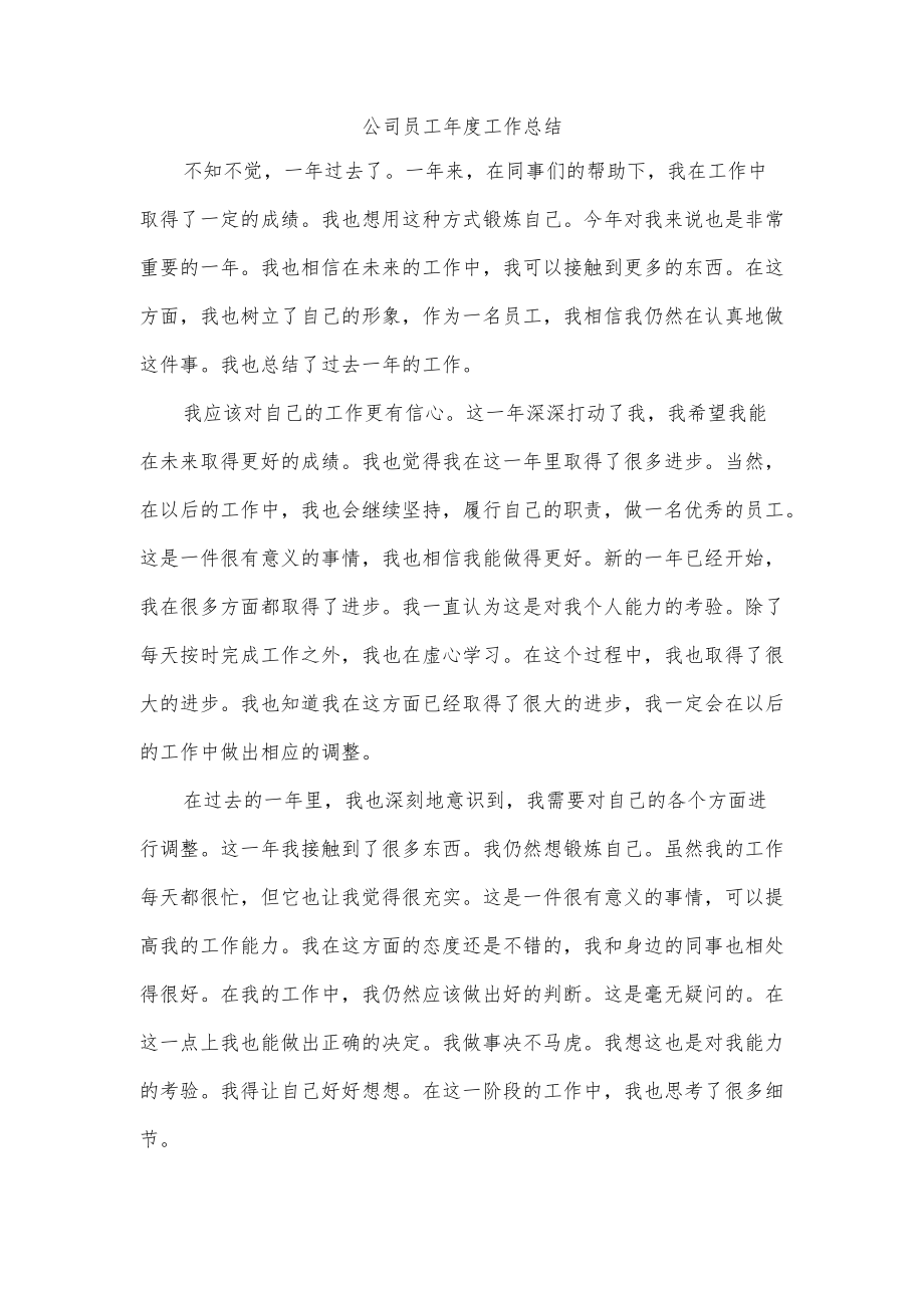 公司员工工作总结(2).docx_第1页