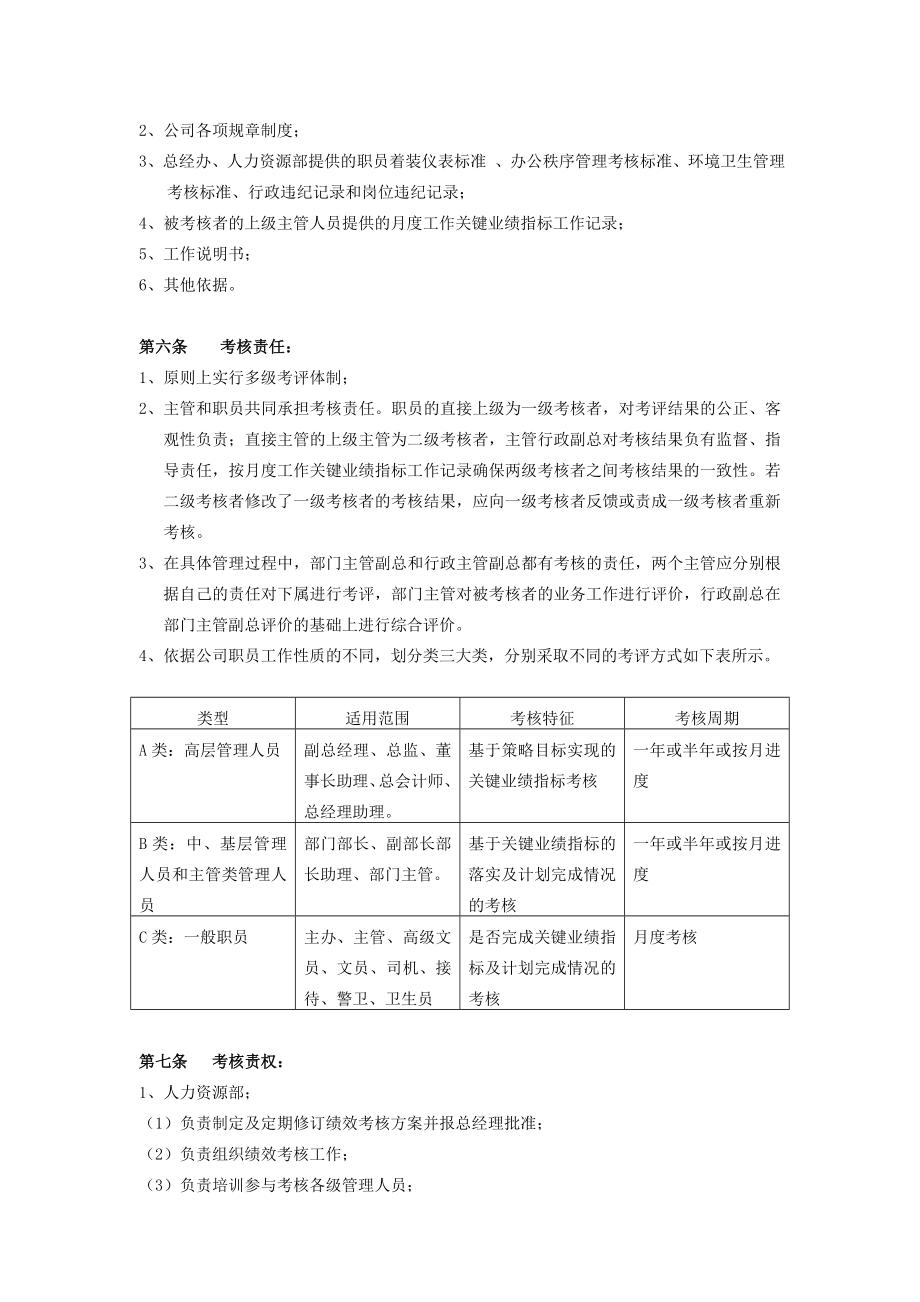 某某集团绩效考核制度.doc_第2页