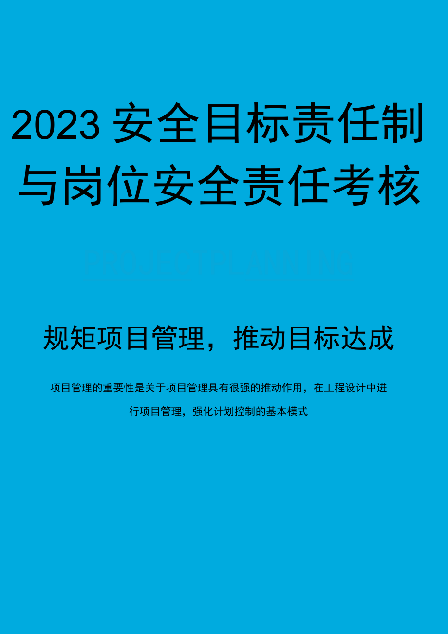 2023安全生产责任制考核制度资料).docx_第1页
