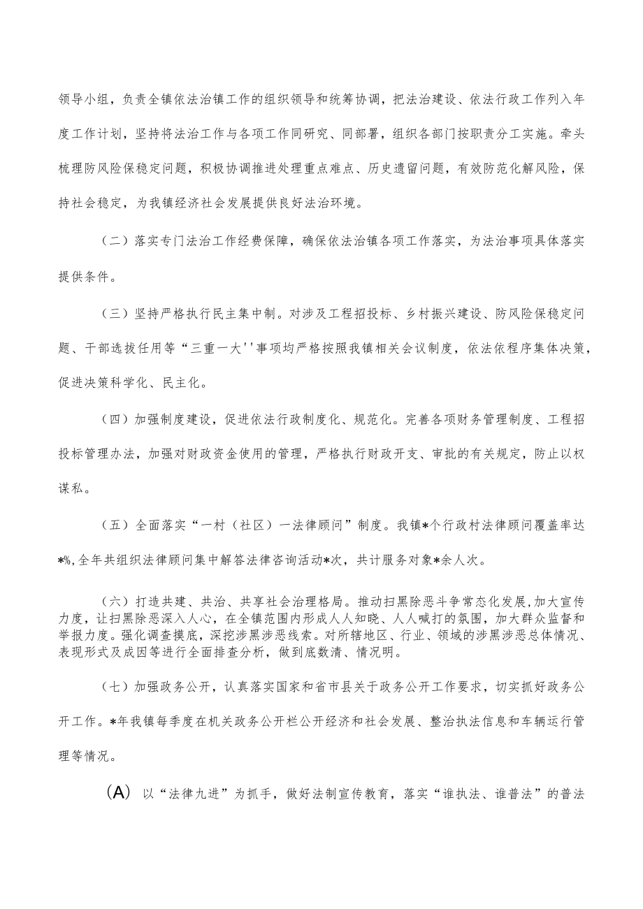 乡镇2022年述法报告总结.docx_第2页