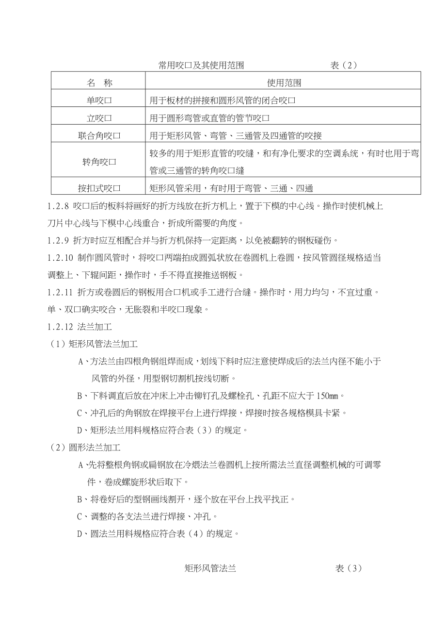 净化工程金属风管制作工艺.doc_第2页