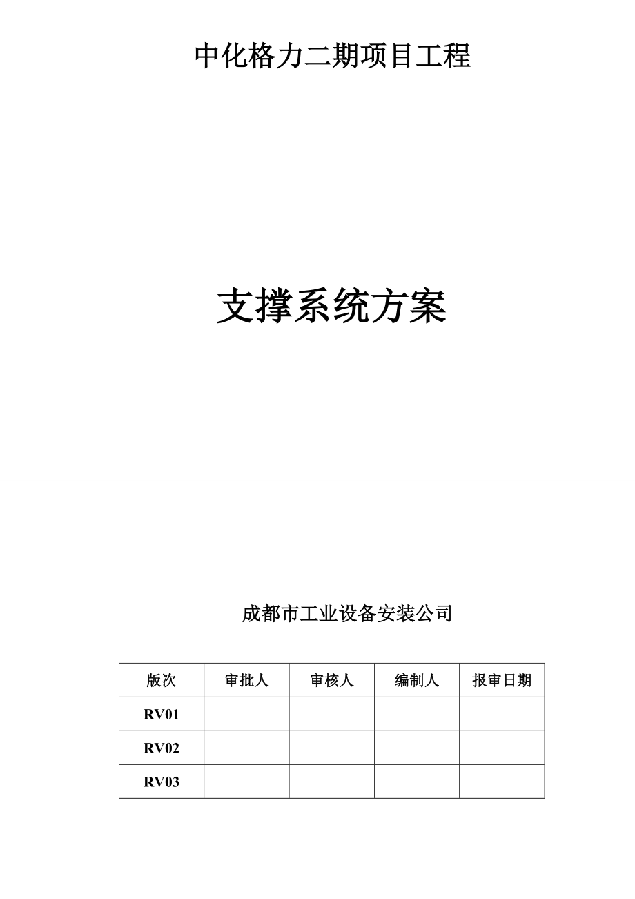 广东某厂房钢管满堂红高支模支撑系统施工方案.doc_第1页