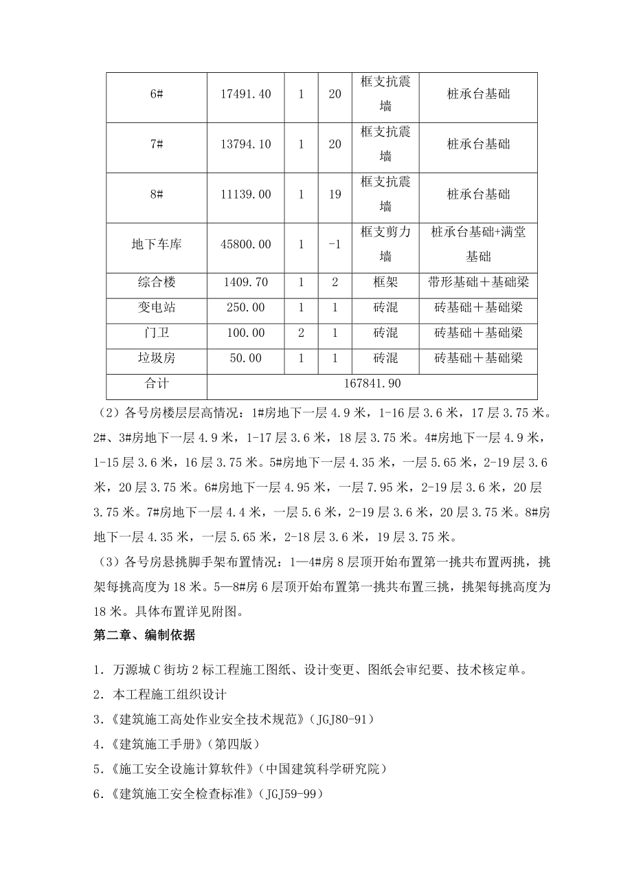 上海某小区高层框支抗震墙结构住宅楼悬挑脚手架施工方案(含计算书).doc_第3页