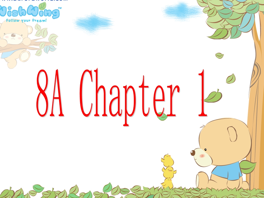 上海版牛津初中英语课件8A Chapter 1.ppt_第1页