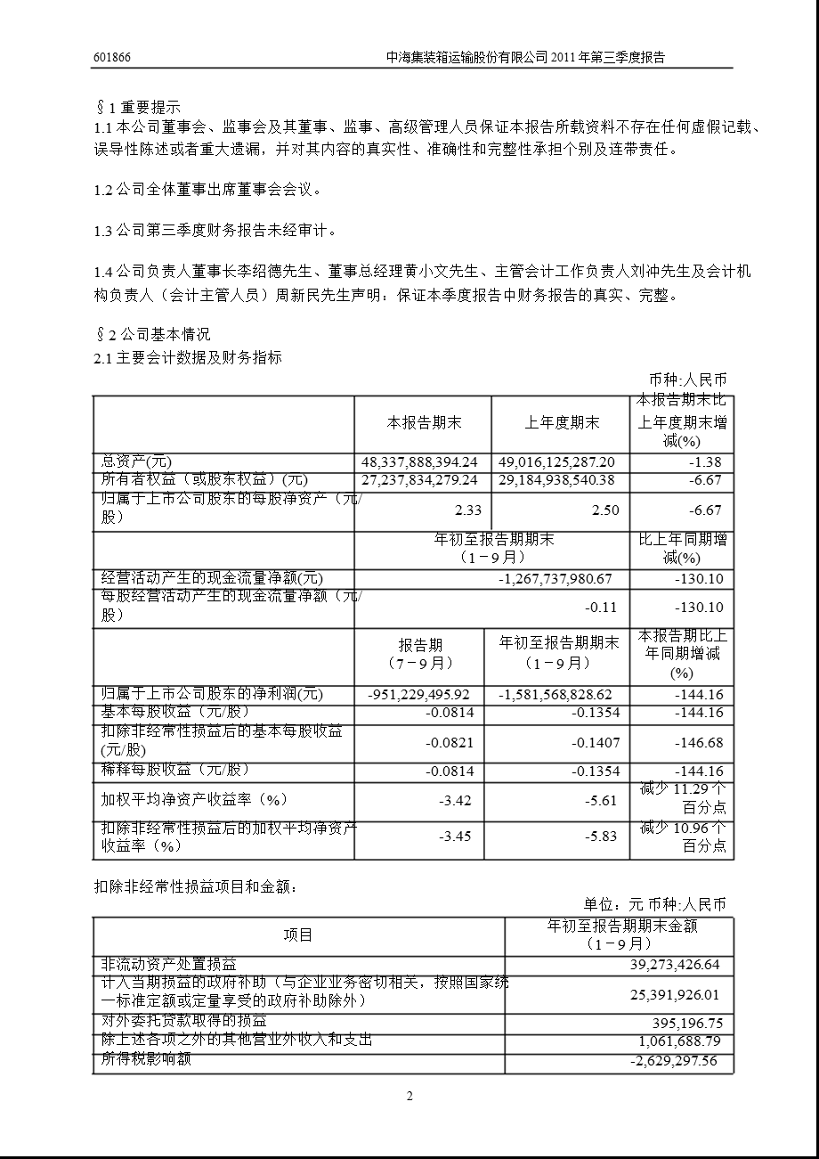 601866中海集运第三季度季报.ppt_第3页