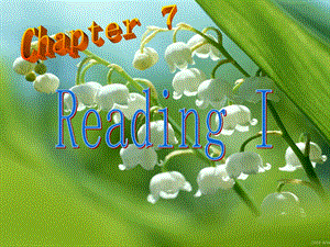 上海版牛津初中英语课件Chapter 7 Reading I.ppt