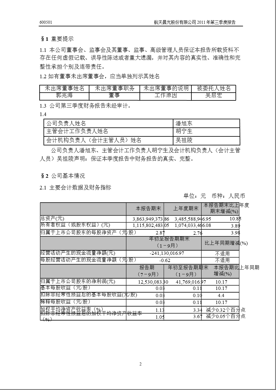 600501航天晨光第三季度季报.ppt_第3页