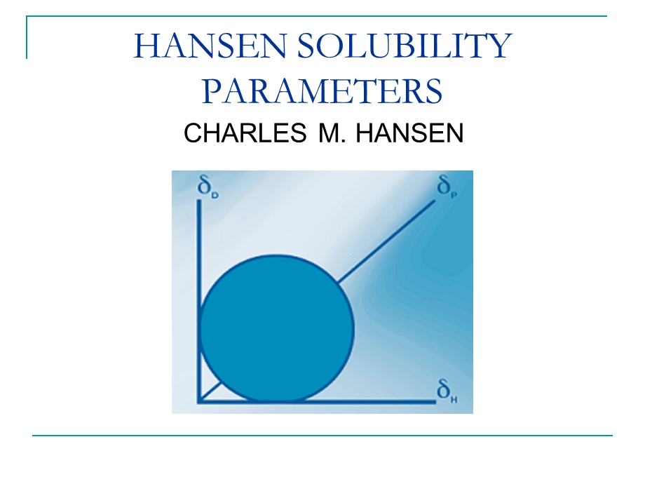 hansen solubility parameters.ppt_第1页