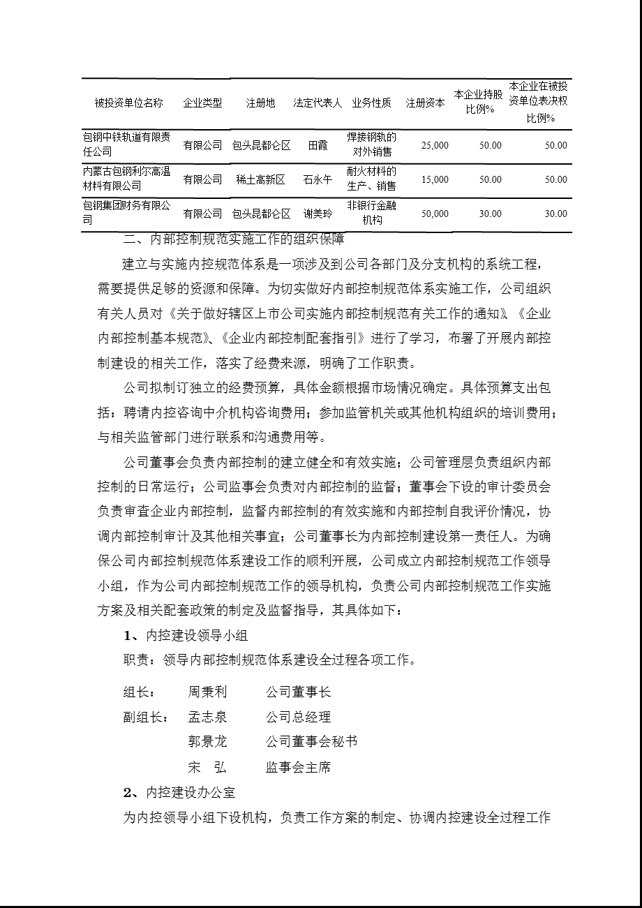 600010 包钢股份内控规范实施工作方案.ppt_第3页