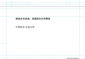 中期报告外部分析.ppt