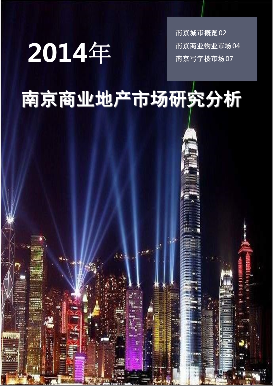 南京商业地产市场研究分析报告.ppt_第1页
