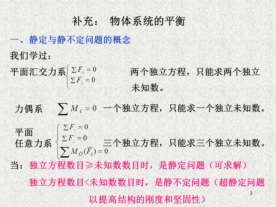 物体系统的平衡教学要求：1、 掌握物体系统的求解思路.ppt_第3页