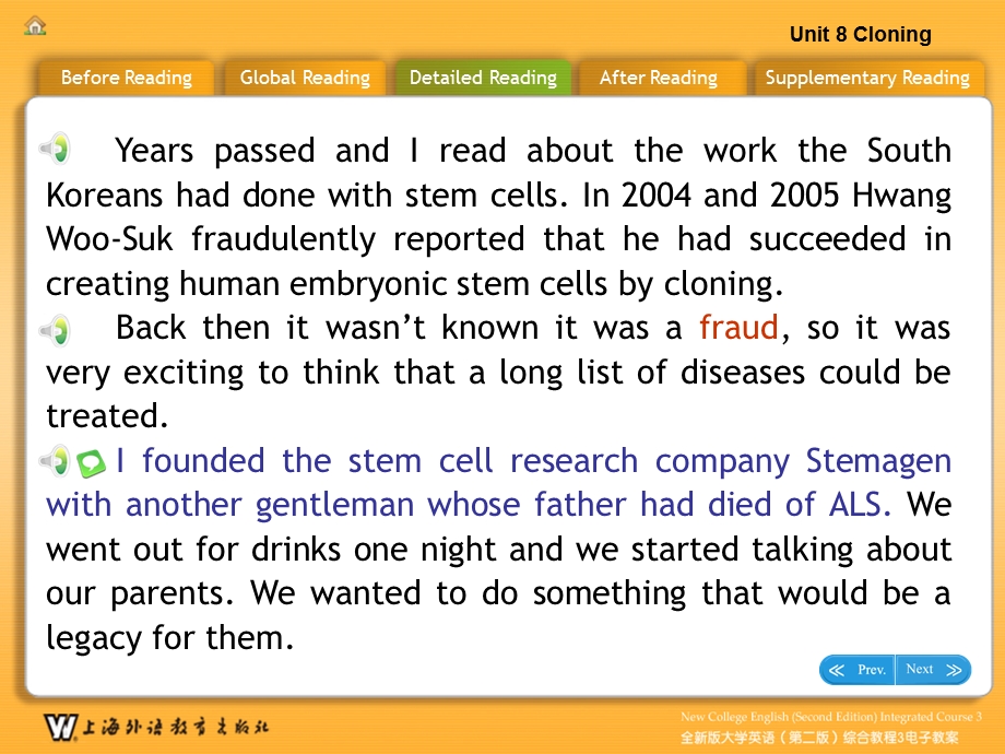 Unit8HUMAN CLONING A SCIENTIST’S STORY.ppt_第2页