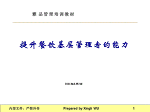 [PPT模板]基层管理者店长、领班能力提升.ppt