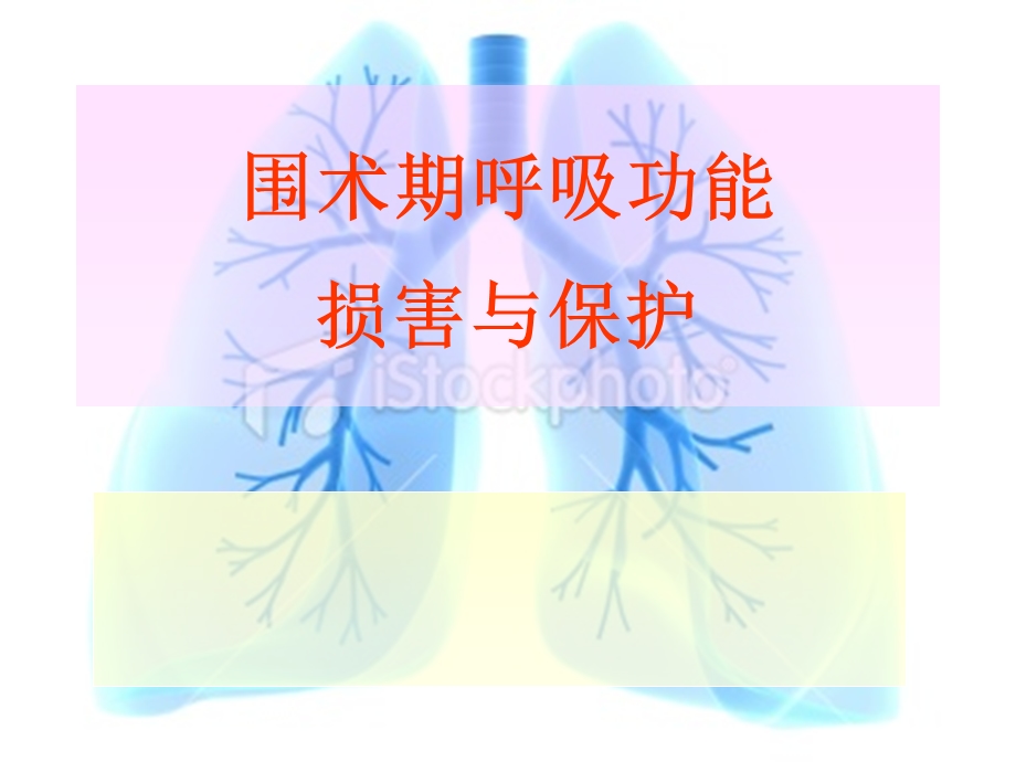 围术期肺损害与肺功能保护.ppt_第1页