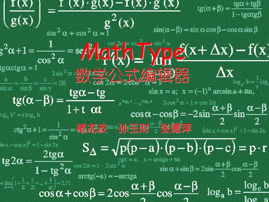 MathType ppt.ppt_第1页