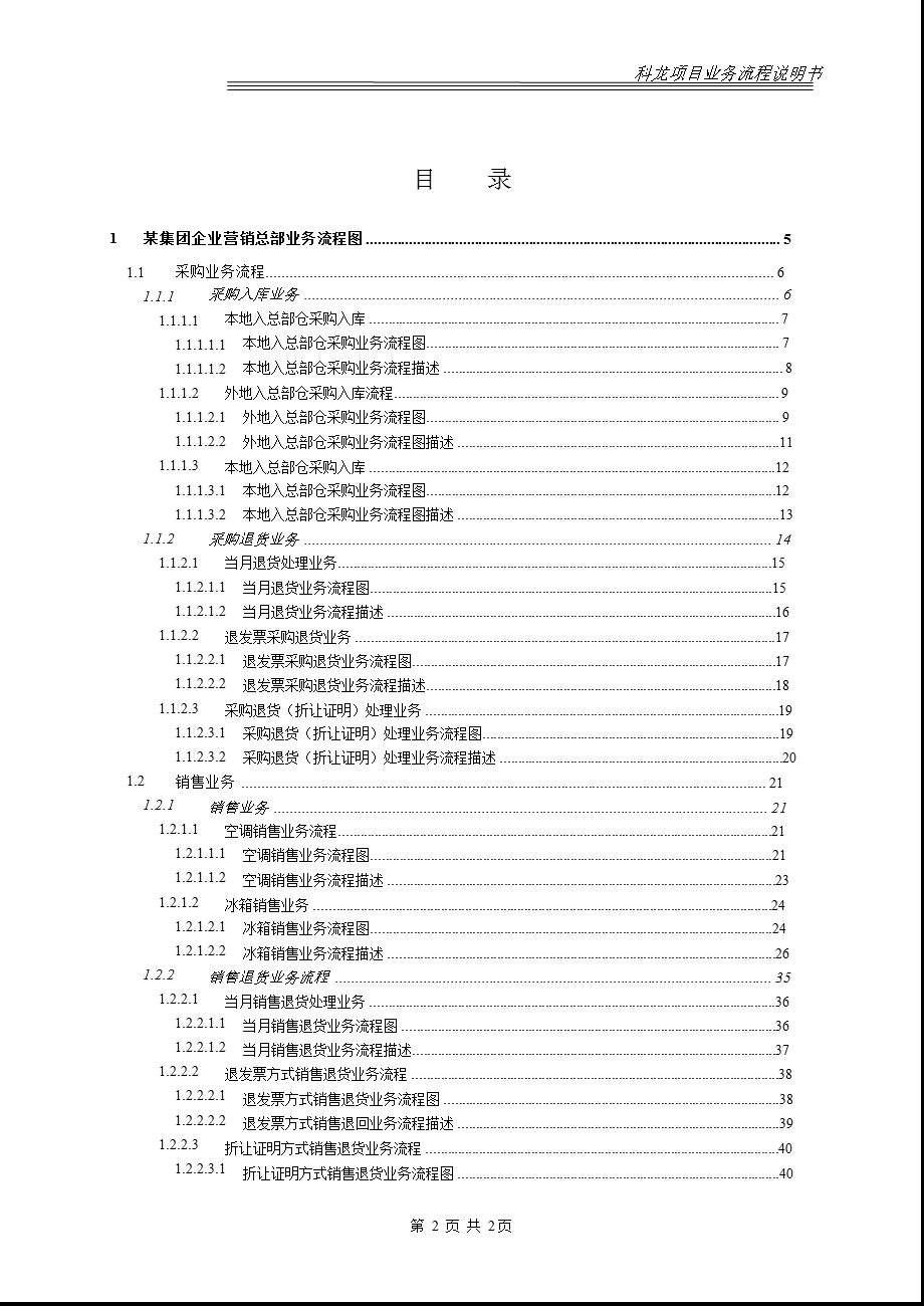 科龙营销系统项目业务流程说明书.ppt_第2页